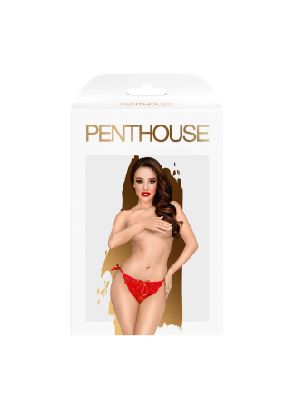 Culotte ouverte rouge Too hot to be real - PH0125RED