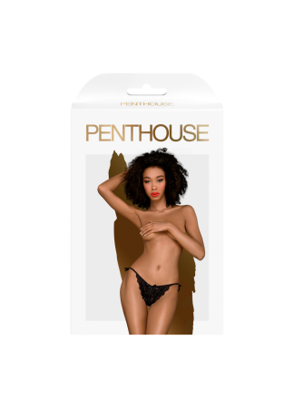 Culotte ouverte noire Too hot to be real - PH0123BLK