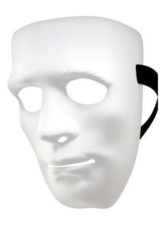 Masque Don Juan blanc - CC709717002000