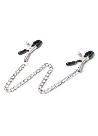 Pinces à seins avec chainette - 201201040