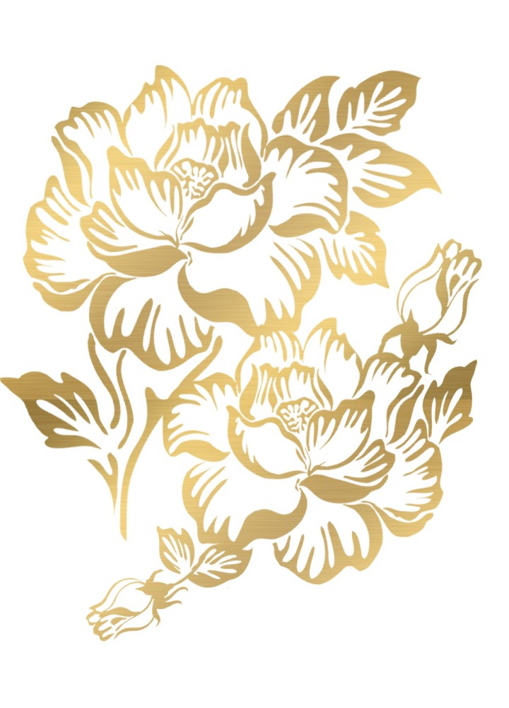 Tatouage éphémère - Effet or  - TAGold 3