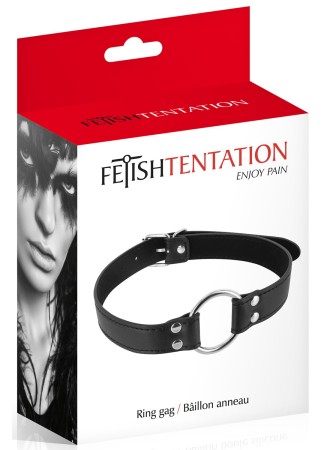 Bâillon écarteur de bouche anneau métal - CC6060270010