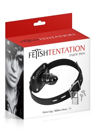 Bâillon avec mini gode entrant - CC6060281010