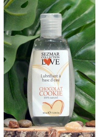 Lubrifiant à base d'eau 100% naturel Chocolat Cookie 90 ml - SEZ088