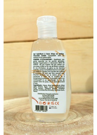 Lubrifiant à base d'eau 100% naturel Chocolat Cookie 90 ml - SEZ088