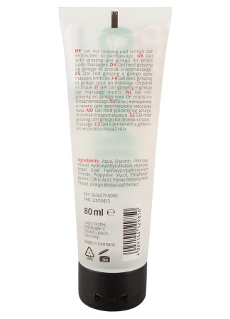 Lubrifiant à base d'eau et d'extraits de ginseng et de ginkgo 80 ml - R626279