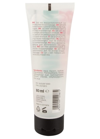 Lubrifiant à base d'eau arôme pastèque 80 ml - R626287