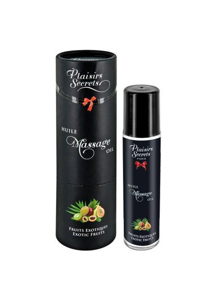 Huile de massage comestible fruits exotiques 59ml - CC826004