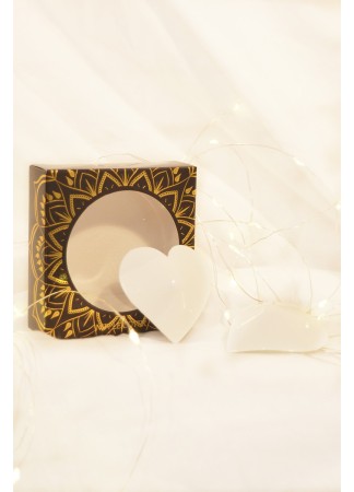 Nipple Métal blanc Cache tétons cœur - 201200106