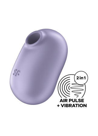 Stimulateur de clitoris violet Pro To Go 2 Satisfyer - CC597812