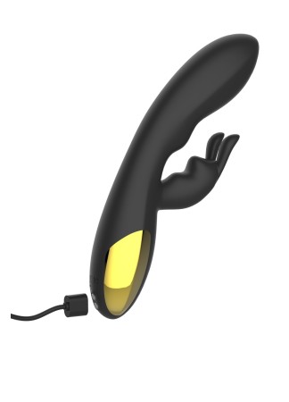 Vibromasseur rabbit noir Luxe très puissant, USB - WS-NV027