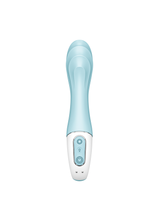 Vibromasseur gonflant connecté bleu USB Air Pump Vibrator 5 Satisfyer - CC597802