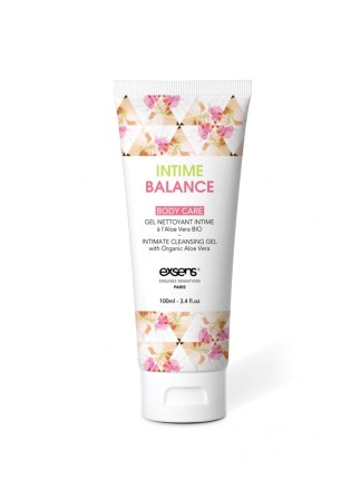 Gel nettoyant intime à l'aloe vera organique 100ml Intime Balance - CC805039
