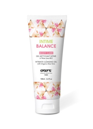 Gel nettoyant intime à l'aloe vera organique 100ml Intime Balance - CC805039