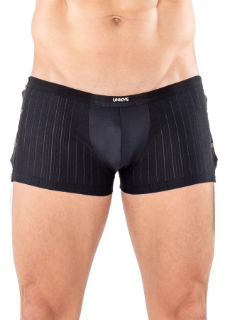 Boxer noir Jumbo Run - LM2202-67BLK