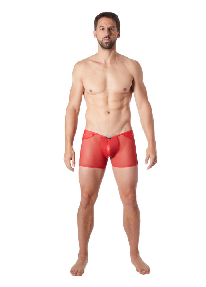 Boxer Rouge Néofan – Taille Ajustable 62-98 Cm, Microfibre Extensible, Neuf