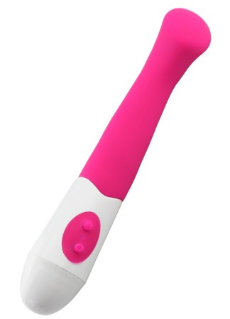 Vibromasseur rose tête plate spécial point G - CR-BOZ015PNK