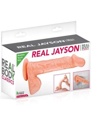 Gode réaliste veiné avec testicules et ventouse 21cm - CC5141132194