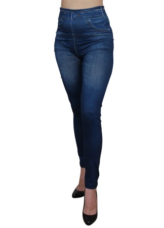Legging bleu style jean neuf - FD1012