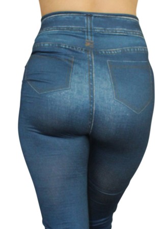 Legging bleu style jean neuf - FD1012