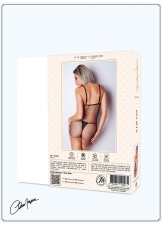 Petite robe en fine résille incrusté de strass - Le Numéro 1 - Collection Strass - CM97006